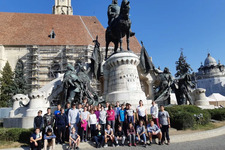 HAT-19-01-01202 Kolozsvár, Mátyás szobor