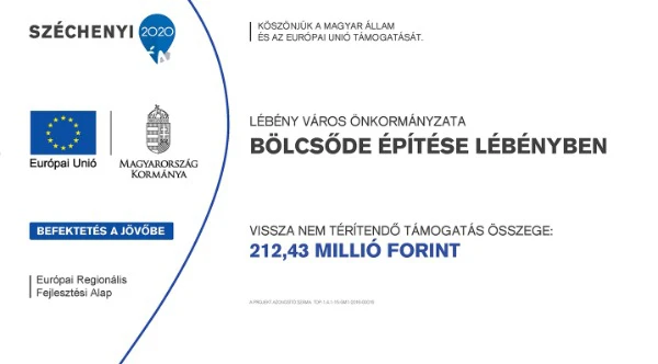 Bölcsőde építése Lébényben